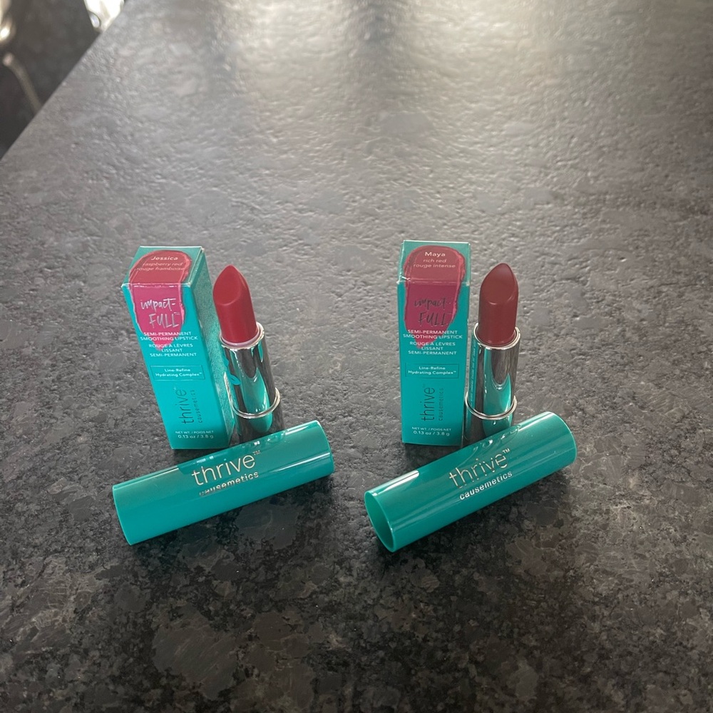 Thrive Causemetics ImpactFULL Smoothing Lipstick in Jessica 💋 OR Maya 💋💋 - Picture 2 of 4